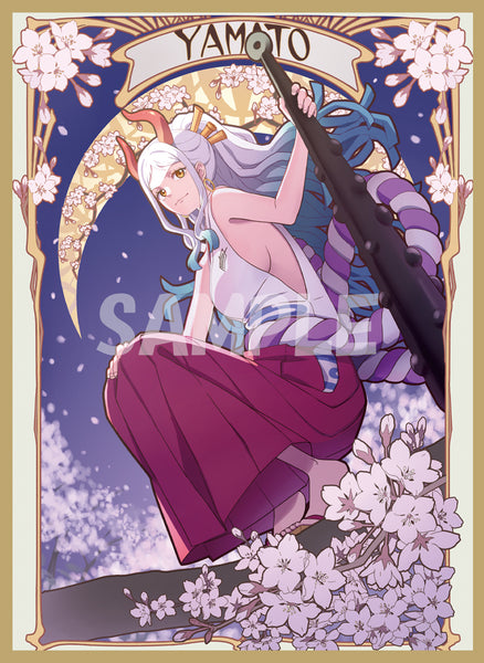 [Comiket] [One Piece] Yamato [Trading Card Sleeves]