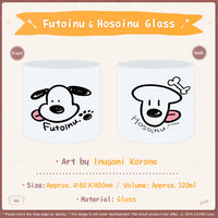 Inugami Korone Birthday Celebration 2022, Futoinu & Hosoinu Glass