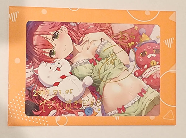 [Hololive] Sakura Miko Birthday 2022 Handsigned Postcard