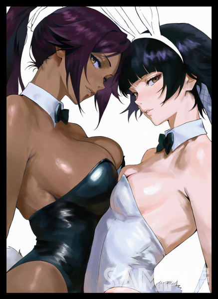 (PRE-ORDER) [Comiket] [Bleach] Yoruichi Shihouin & Soi Fon [Trading Card Sleeves]