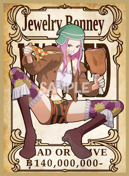 [Comiket] [One Piece] Jewelry Bonney [Trading Card Sleeves]