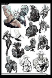 [Comic Market 101] [Jojo's Bizarre Adventure] VISIONS (METAJAN) [Art Book]