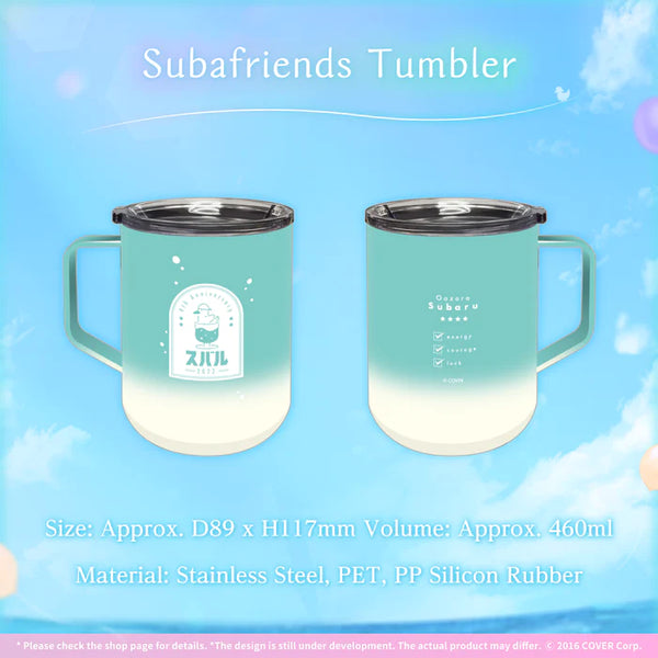 Hololive Oozora Subaru Birthday Celebration 2022, Subafriends Tumbler