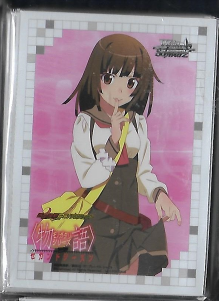 bakemonogatari card sleeves Monogatari Series Puku Puku Nadeko Sengoku Character 80CT anikidesu 5(4+) Hitagi Senjougahara Bakemonogatari Mat Series