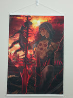 [Type-Moon Aniplex][Fate/Grand Order] Cuchulain Alter [Wall Scroll/Tapestry][B2]