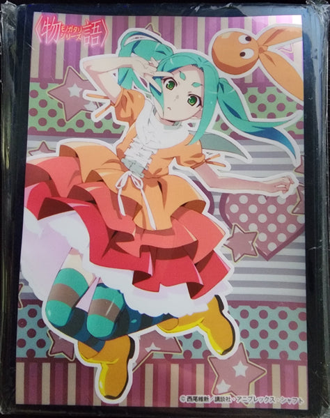 bakemonogatari card sleeves Bushiroad Sleeve Collection High Grade Vol.2985 "Nadeko Sengoku" Pack 5(4+) Monogatari Series: Hitagi Senjogahara ver.2