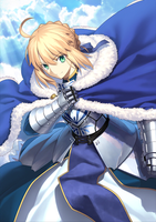 [Type-Moon Aniplex][Fate/Grand Order] Saber Altria [Wall Scroll/Tapestry][B2]