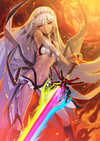[Type-Moon Aniplex][Fate/Grand Order] Attila [Wall Scroll/Tapestry][B2]