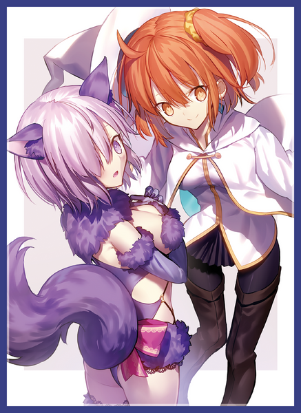 [Comiket] [Fate/Grand Order] Mash & Gudako [Trading Card Sleeves]