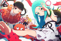 [Comiket] [Bakemonogatari] Shinobu/Hachikuji/Ononoki [Trading Card Playmat]