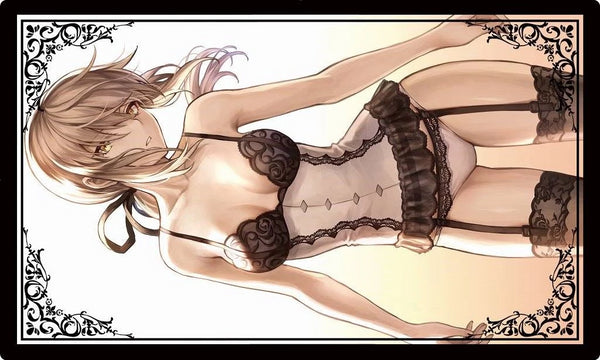 [Comiket] [Fate/Grand Order] Saber Altria Alter [Trading Card Playmat]