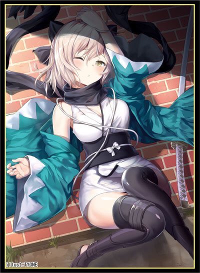 [Air Sankuri 2020] [Fate/Grand Order] Okita [Trading Card Sleeves]