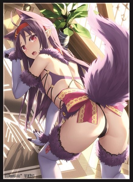[Air Comiket] [Sword Art Online] Yuuki Konno [Trading Card Sleeves]