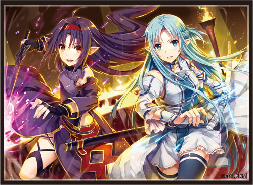 [Air Comiket 2] [Sword Art Online] Asuna Yuuki & Yuuki Konno [Trading Card Sleeves]