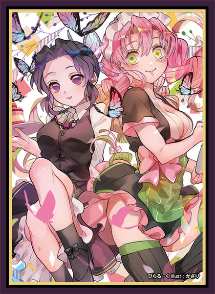 [Comiket] [Demon Slayer Kimetsu no Yaiba] Shinobu Kochou & Mitsuri Kanroji [Trading Card Sleeves]