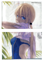[Fate/Zero] [Type-Moon Official] ]Kadokawa] Saber Altria Hand Towel