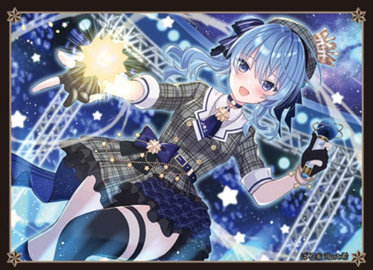 suisei card sleeves Hoshimachi Stitched Playmat for the hololive OFFICIAL GAME 1 black *This product does not include a promotional card VTuber hololive Polaroid Hoshimachi Suisei