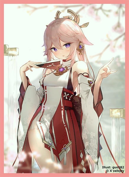 [Air Comiket] [Genshin Impact] Yae Miko [Trading Card Sleeves]