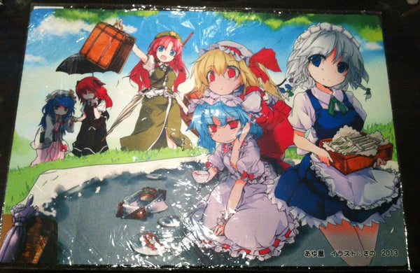 [Comiket] [Touhou Project] Remilia & Flandre & Sakuya & Hong & Patchouli [Trading Card Playmat]